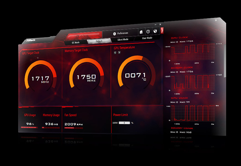ASRock  AMD Radeon™ RX 6650 XT Phantom Gaming D 8GB OC