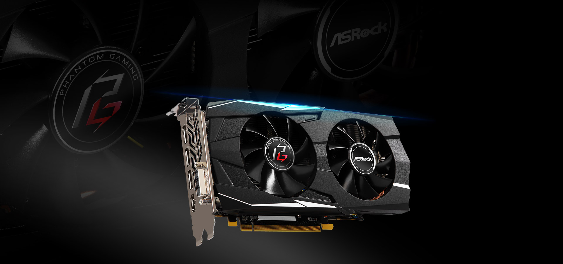 华擎科技 | AMD 幻影电竞 D Radeon™ RX580 2048SP 8G