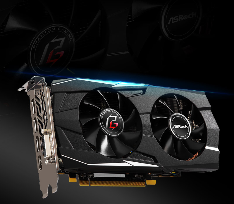 华擎科技 | AMD 幻影电竞 D Radeon™ RX580 2048SP 8G