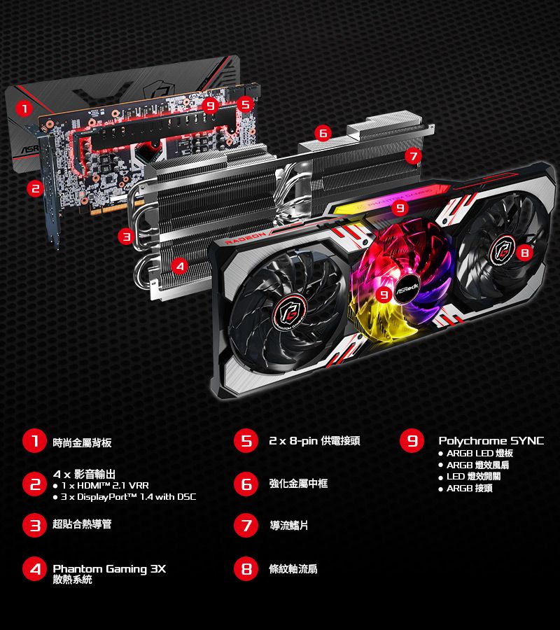 中古】ASRock RX 6700 XT Phantom Gaming D 12G OC RX6700XT/12GB