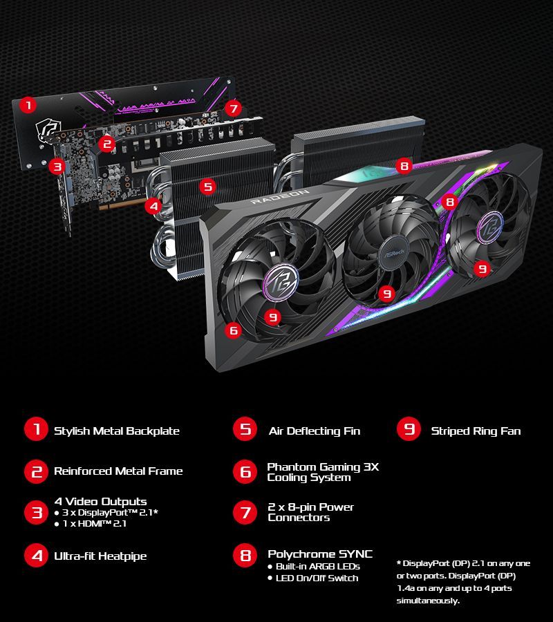 Sapphire Technology AMD Radeon RX 6800 XT PULSE Overclocked Triple-Fan 16GB  GDDR6 PCIe 4.0 Graphics Card - Micro Center