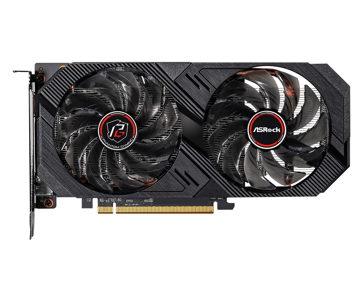ASRock | AMD Radeon™ RX 6500 XT Phantom Gaming D 4GB OC