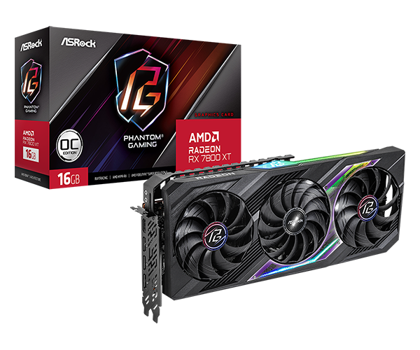 ASROCK Radeon RX 6800 XT Phantom Gaming 16GB GDDR6 – Scheda Grafica Per Gaming 4K E Ray Tracing