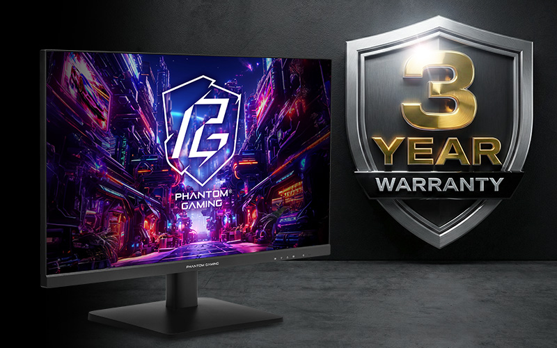 3-Year Limited Warranty