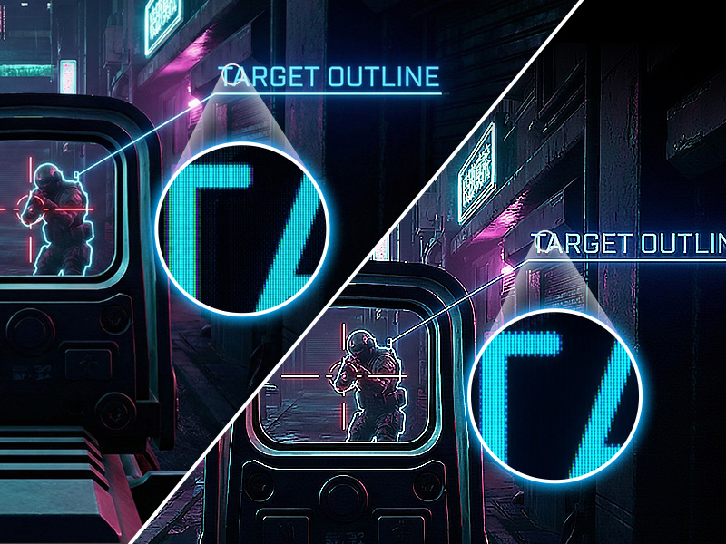 Clear Pixel Edge Technology