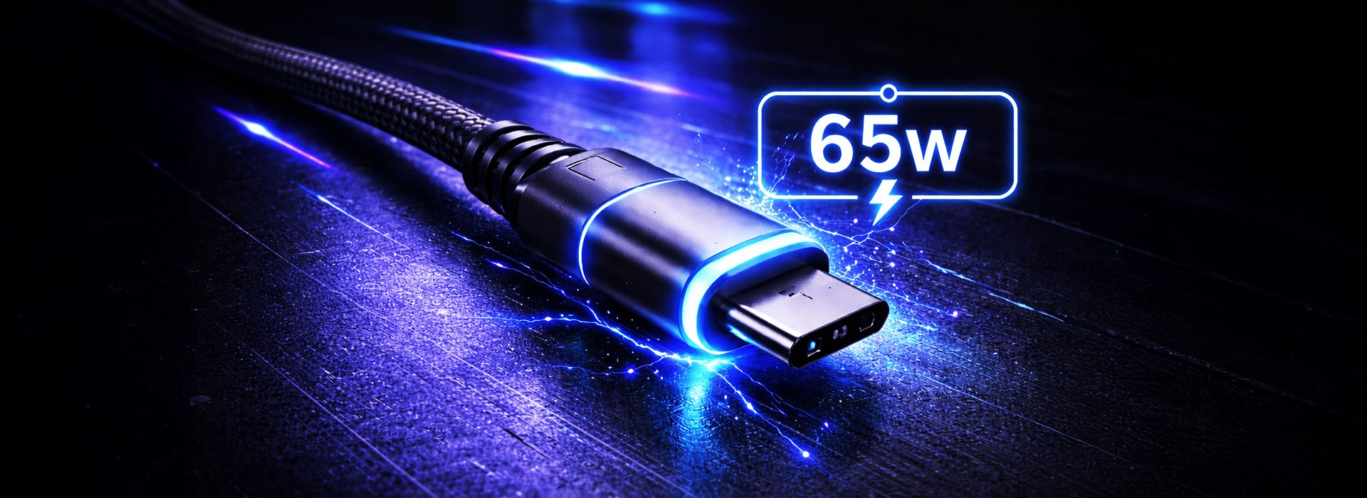 USB-C with 65W Power Delivery