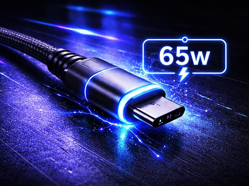 USB-C with 65W Power Delivery