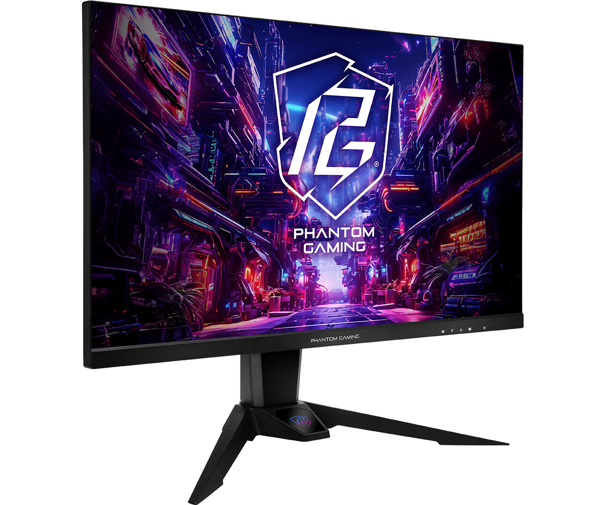 Asrock phantom gaming pg27qfw2a qhd 400hz ips monitor stranski pogled