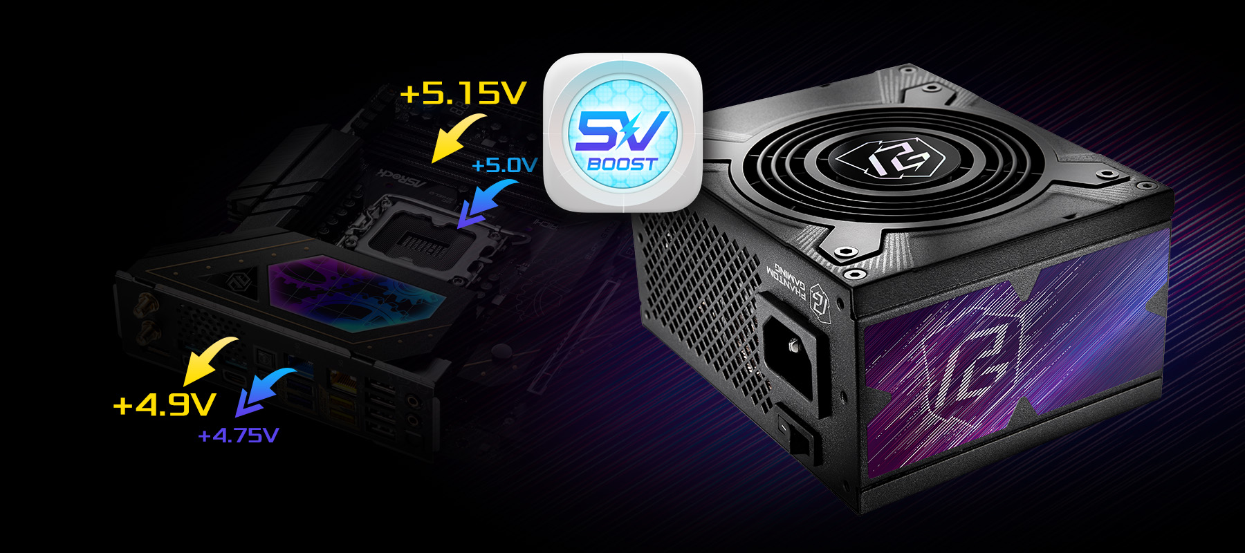 PSU +5V Voltage Compensation