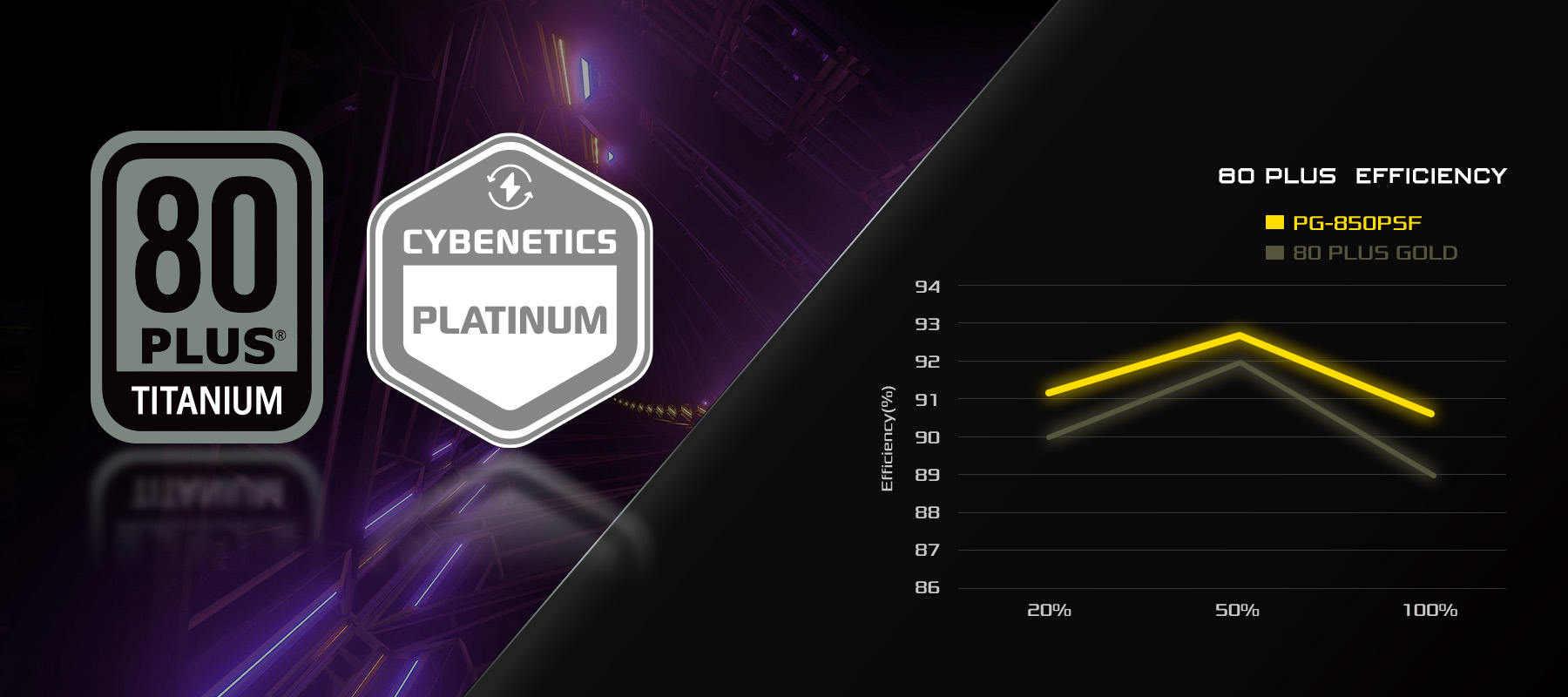 PSU 80 Plus Gold (PG-SFX)