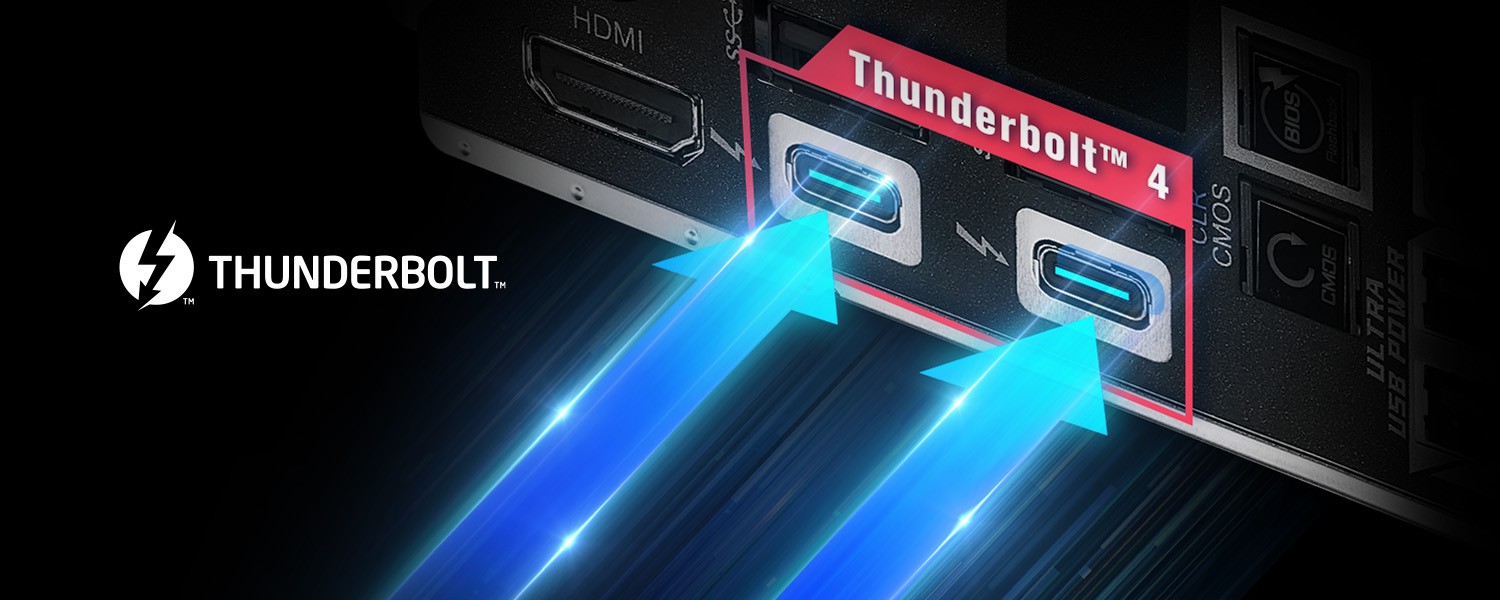 Thunderbolt™ 4/USB4 Type-C