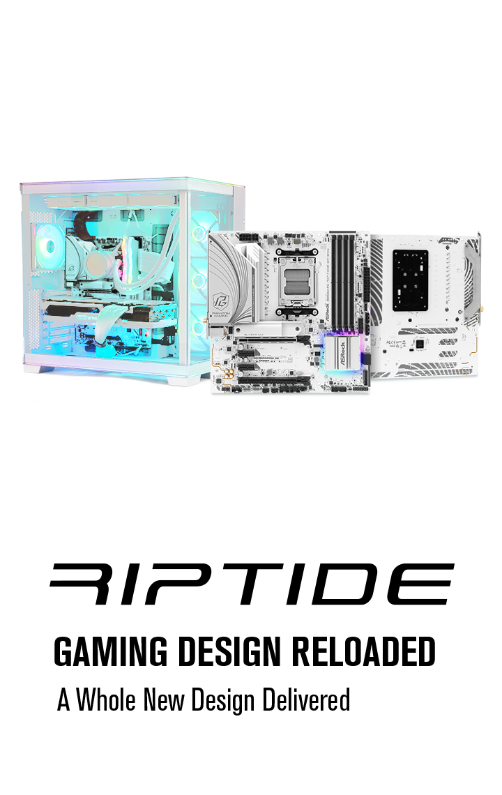 ASRock | B650M PG Riptide WiFi White