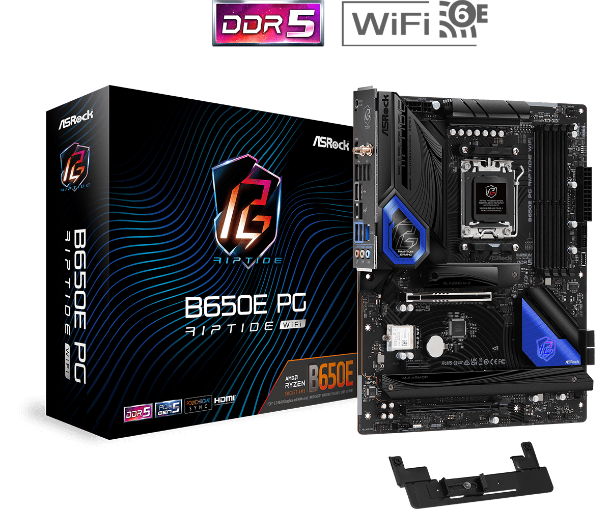 ASRock | B650E PG Riptide WiFi