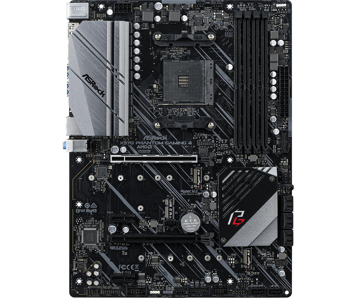 Placa-mãe ASRock X570 Phantom Gaming 4