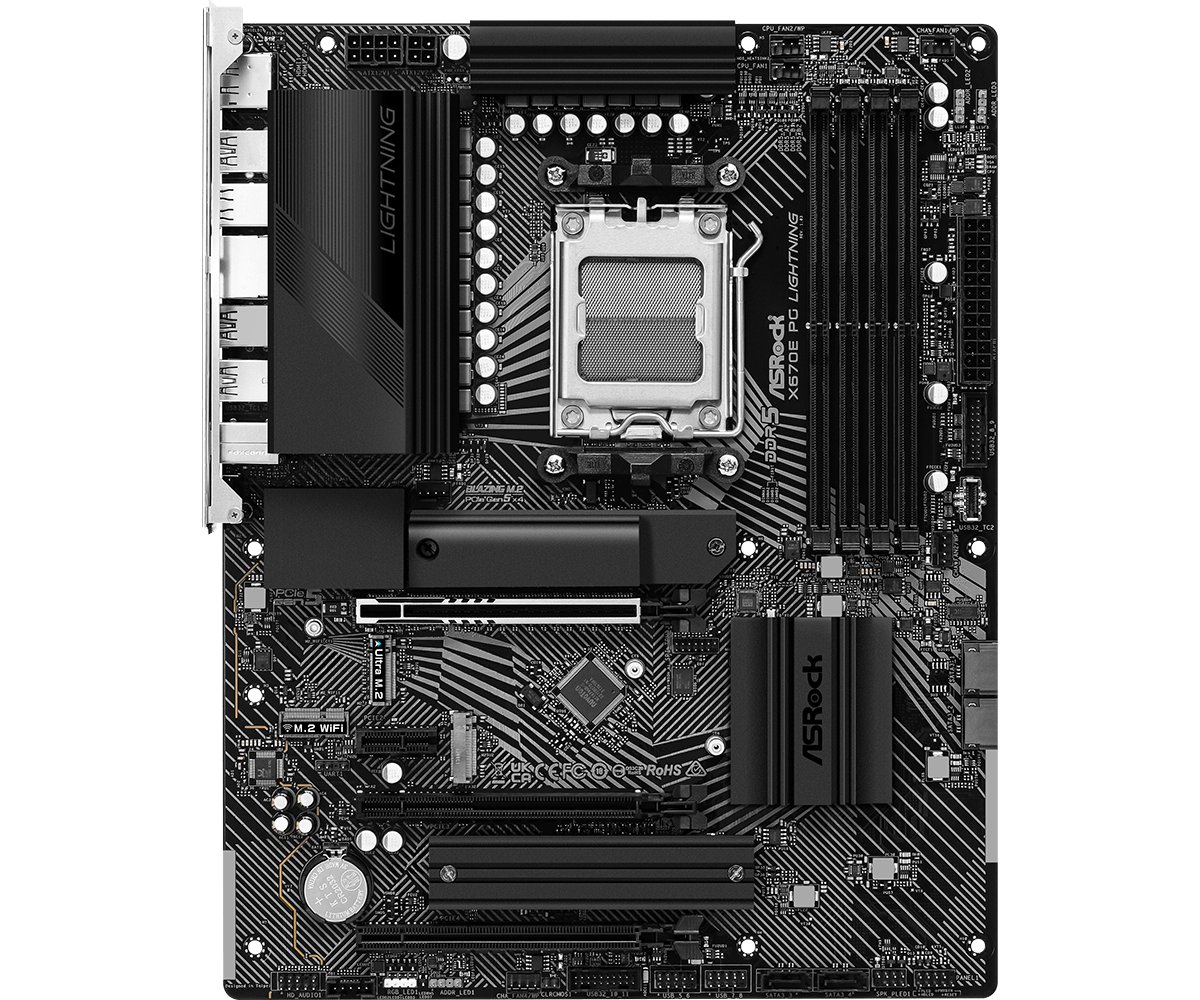 Carte mère ASROCK AM5 X670E PG LIGHTNING - ATX - SOCKET AMD AM5