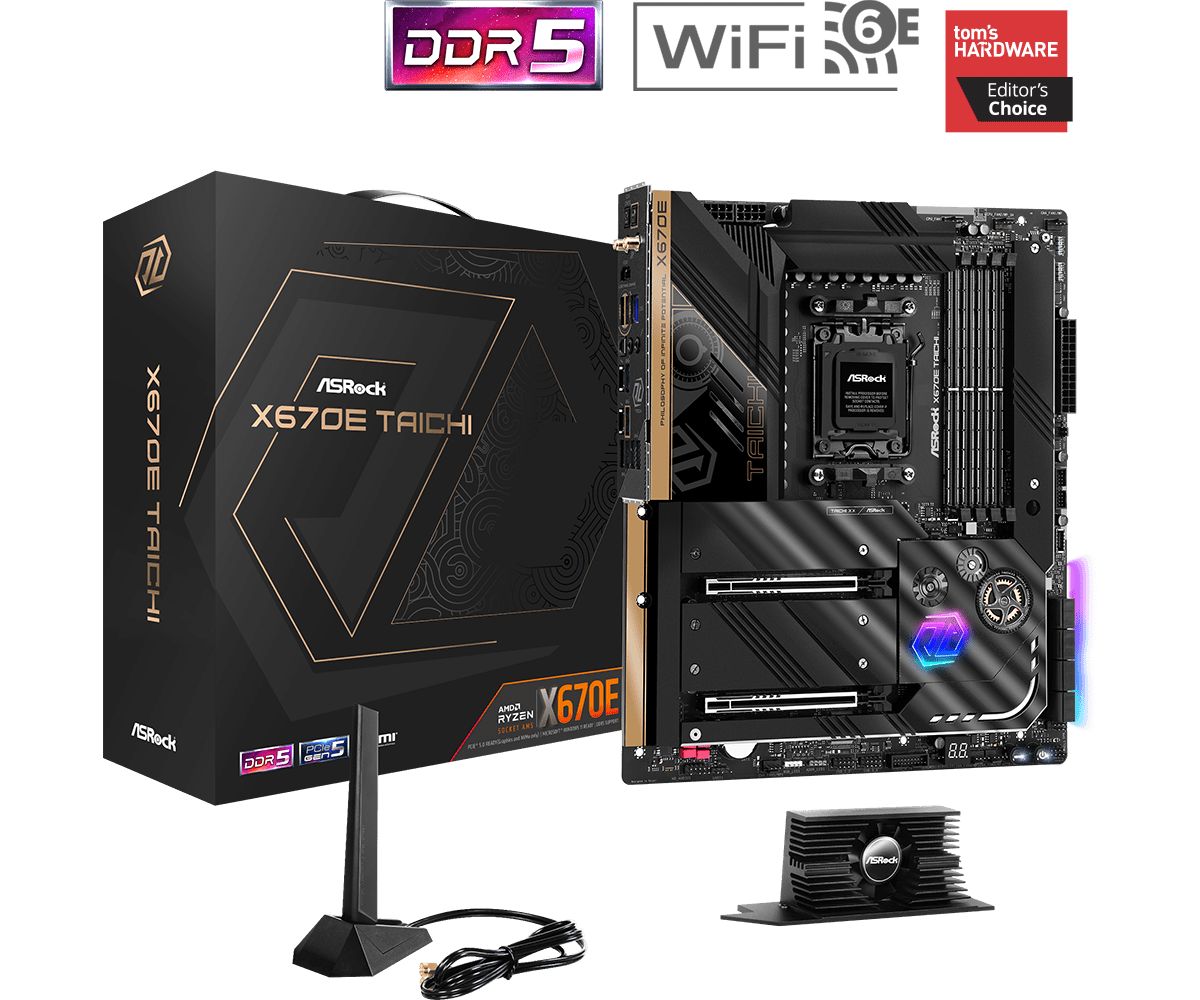 ASRock X670E Taichi -emolevy