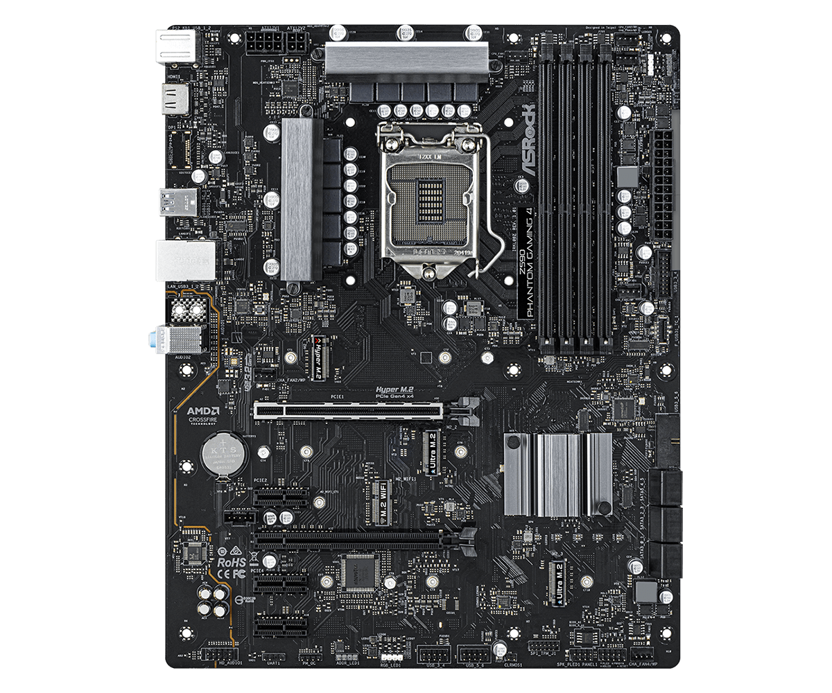Placa-mãe ASRock Z590 Phantom Gaming 4