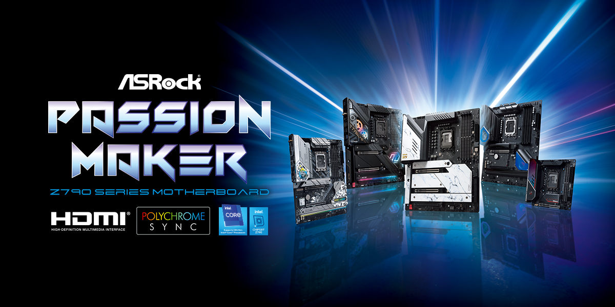 ASRock Z790 Motherboard Series Launches Ready for 13<sup>th</sup> Generation Intel® Core Processors