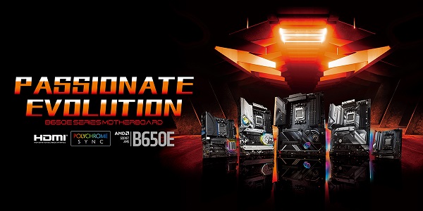 ASRock Lança Série de Placas-mãe B650E/B650 Com Design Evolutivo.