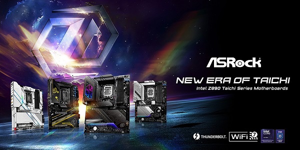 迈入搭载 ASRock Z890 系列主板的 Taichi 新纪元