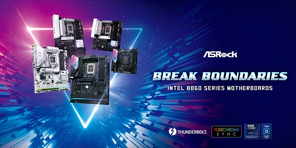 ASRock představuje nové vzrušující základní desky Intel® B860/H810