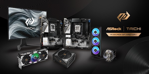 華擎科技慶祝 Taichi 十周年 攜 AI 生態布局亮相 COMPUTEX 2026