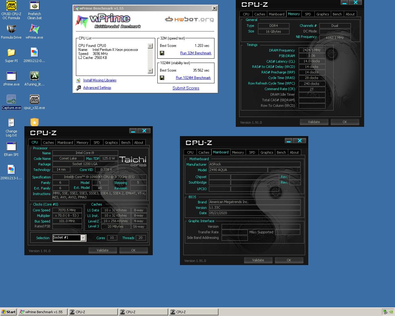 wPrime-1024M Screenshot