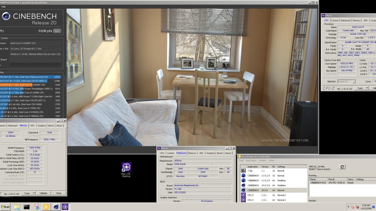 CINEBENCH - R20 Screenshot 1