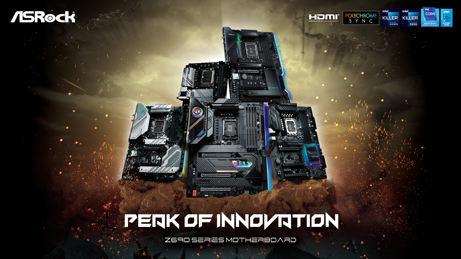 ASRock Launches Full Range of Intel® Z690 Motherboard Packed with Revolutionary Technology