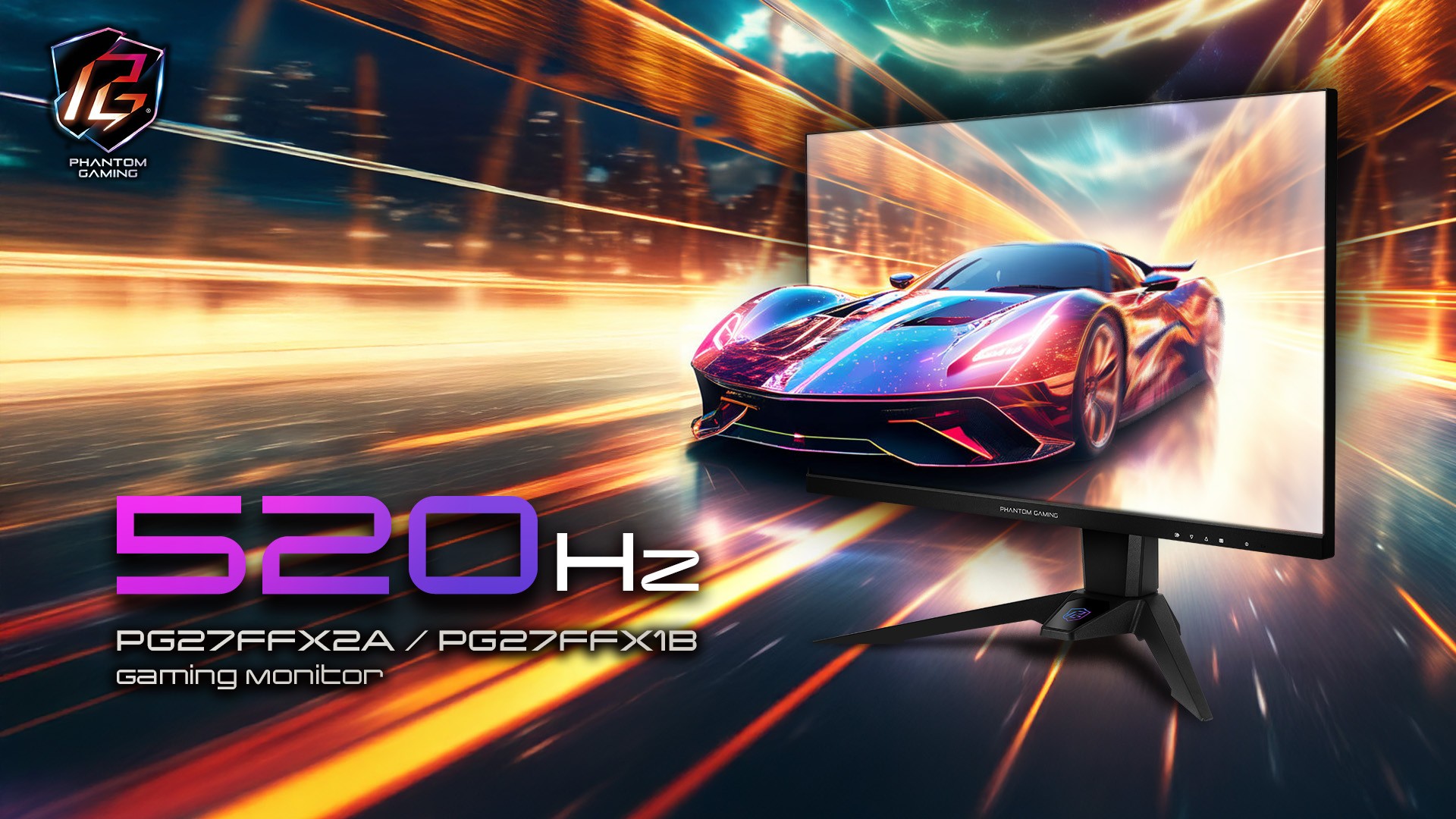 520Hz IPS Gaming Monitors Are Here! ASRock Launches PG27FFX2A and PG27FFX1B to Deliver the Ultimate Speed and Color Experience