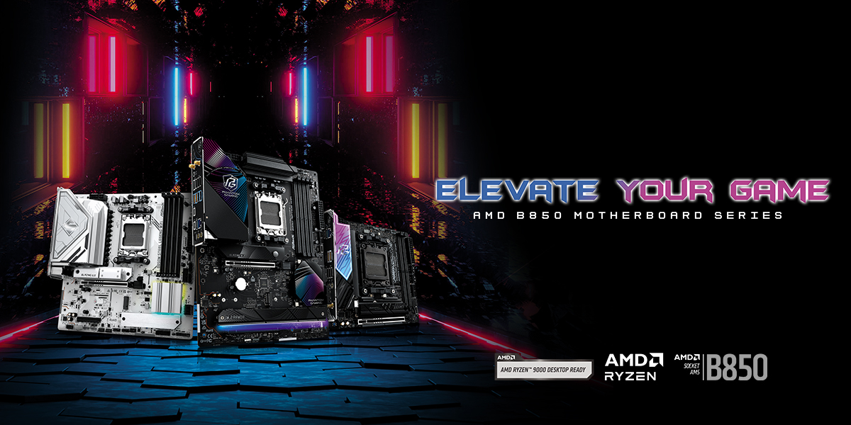 ASRock Unveils Full Array of AMD B850 Motherboards to offer Unmatched Performance