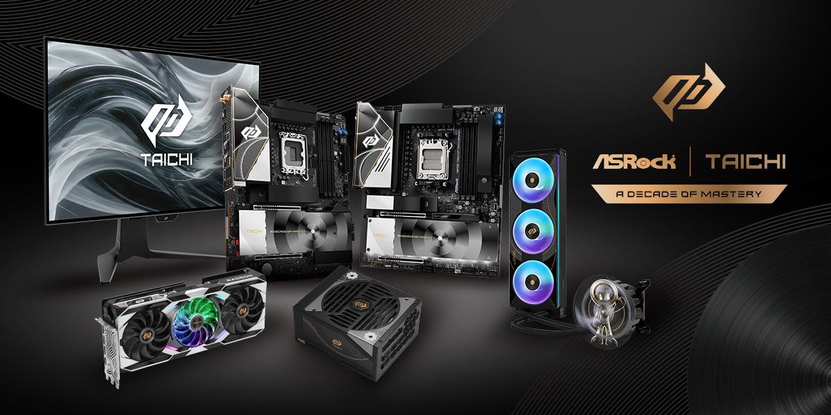 ASRock Celebrates A Decade of Taichi Mastery and Expands Its AI Ecosystem at COMPUTEX 2026