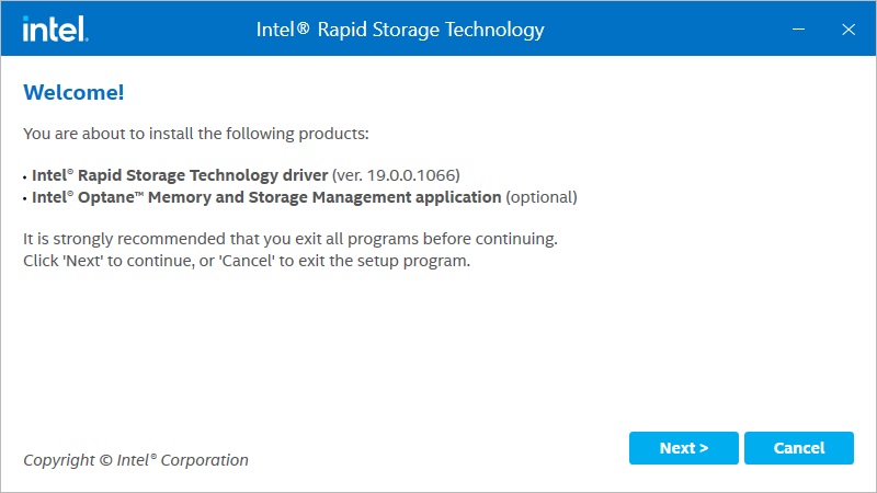 How to check the RAID configuration via the Intel RST application under Windows 11?