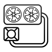 Power Supply button
